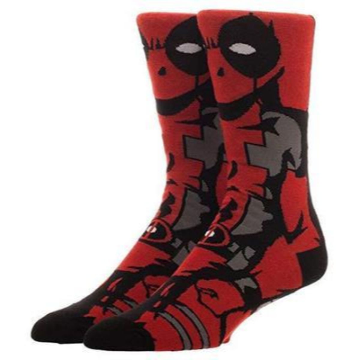 Cool Socks Dude - Sport & Dress Socks - Deadpool Crew Socks - Action Pro Sports