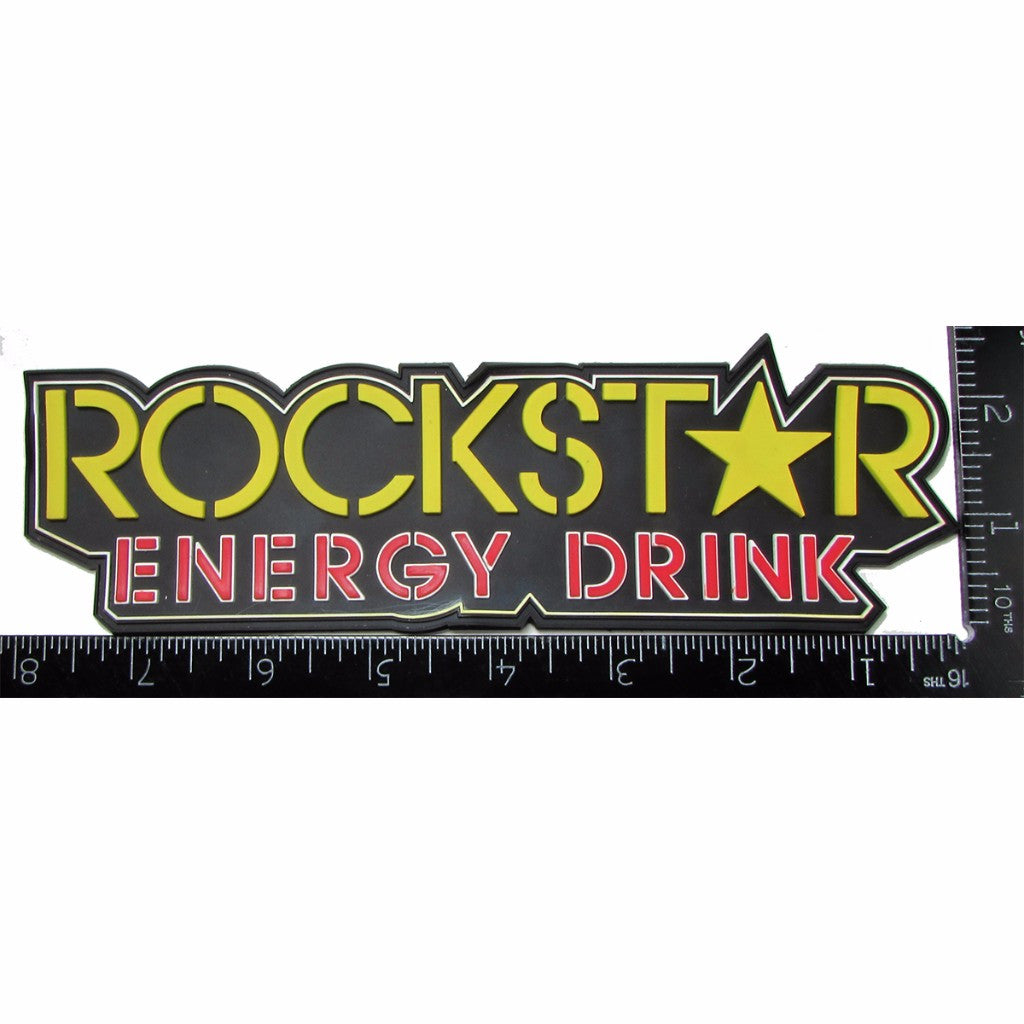 Rock Star Energy PVC Sew-On Patch - Action Pro Sports