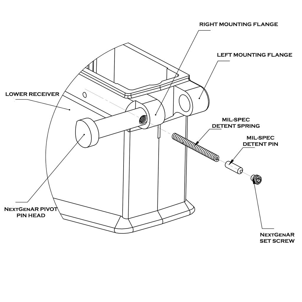 Takedown & Pivot Pins - Action Pro Sports