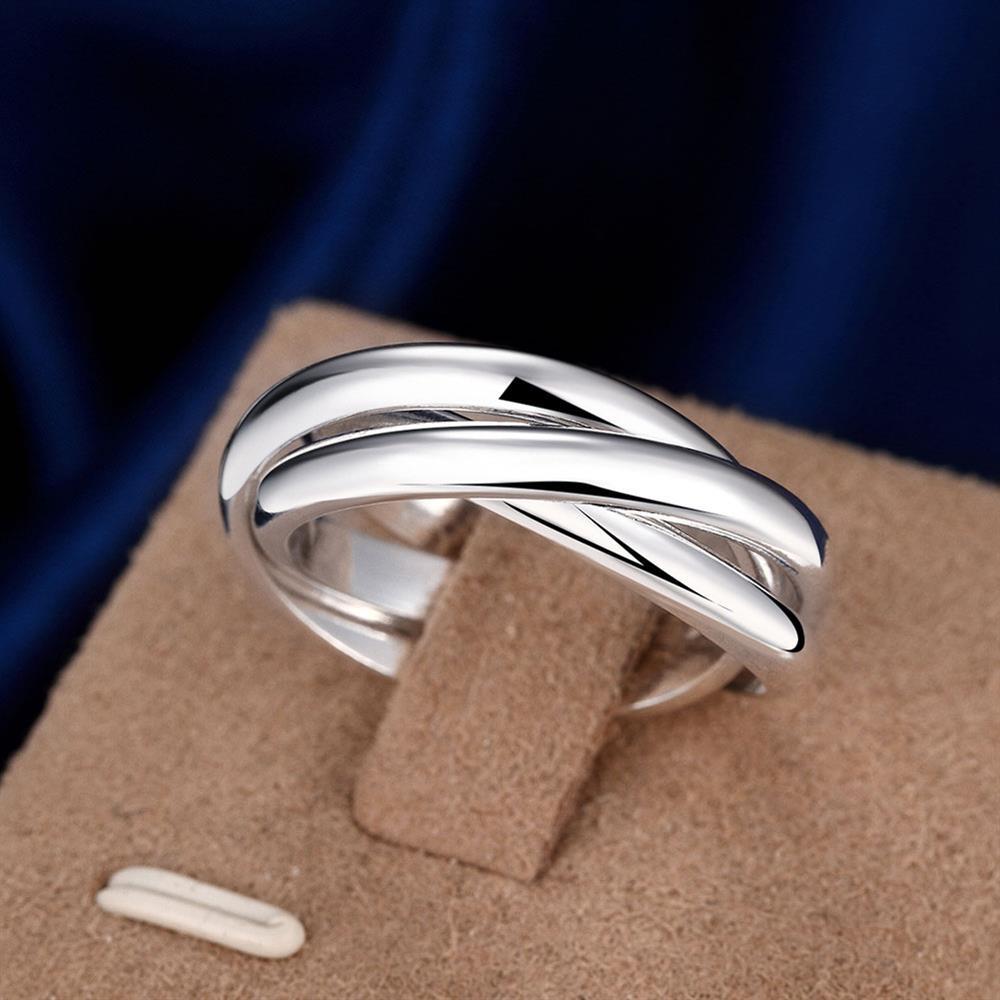 Elegant Triple hoop Rings